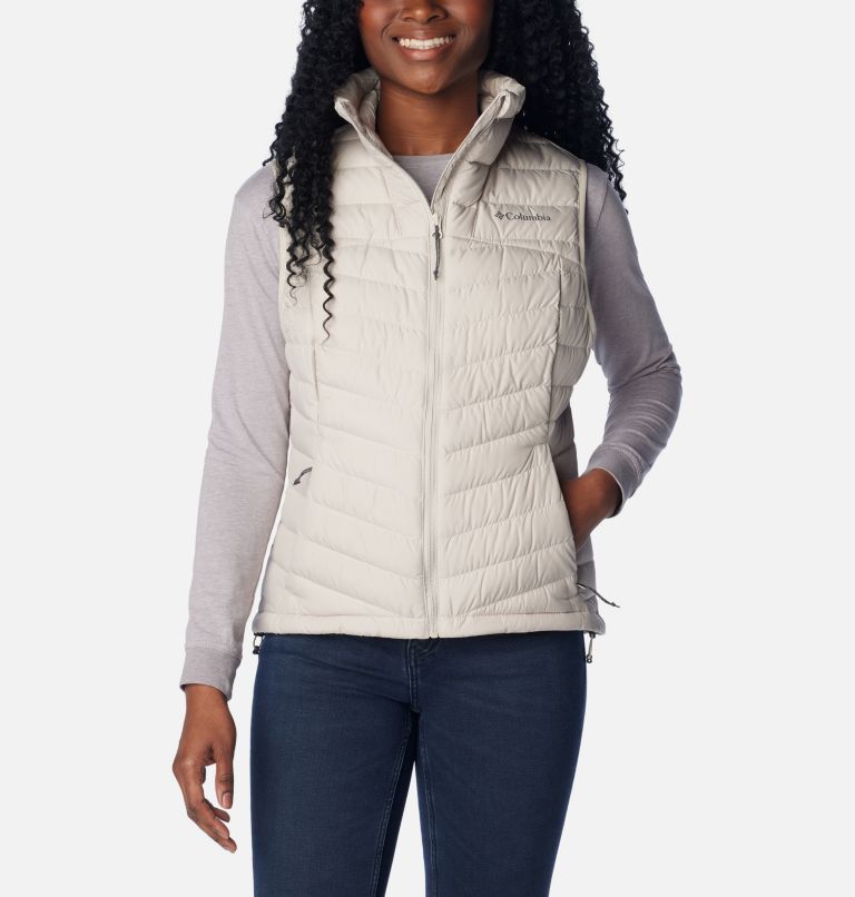 Packable store down vest