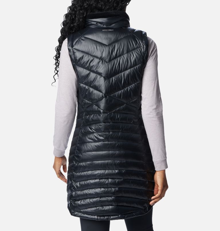 Quilted Long Puffer Vest