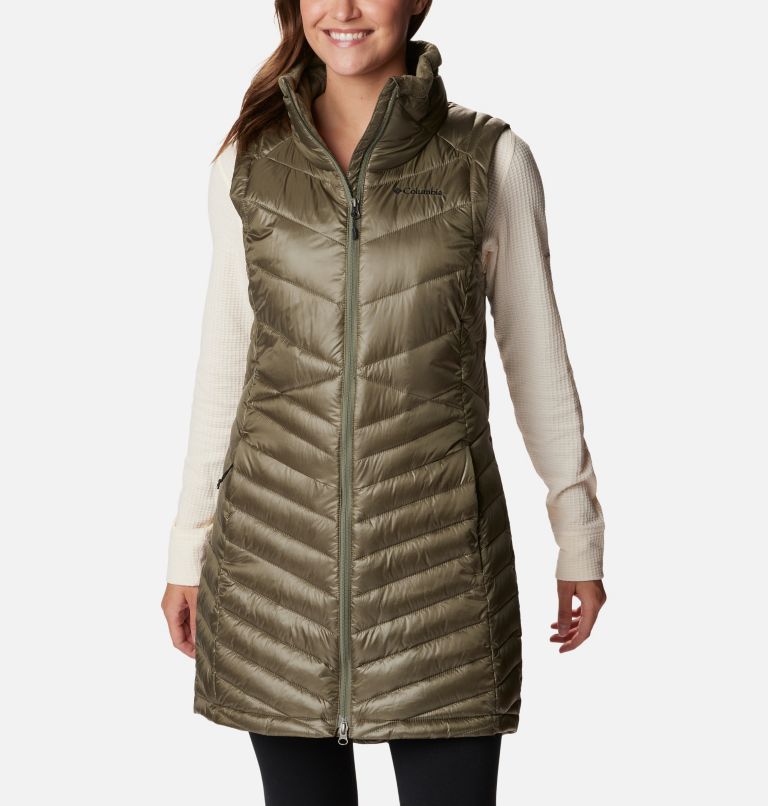 Tall Hooded Maxi Puffer Vest