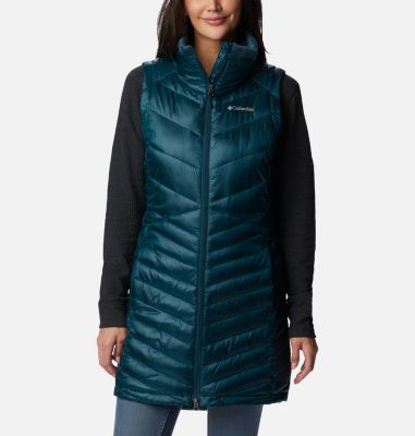 New Columbia Womens Hakatai Fleece Vest Dark Stone