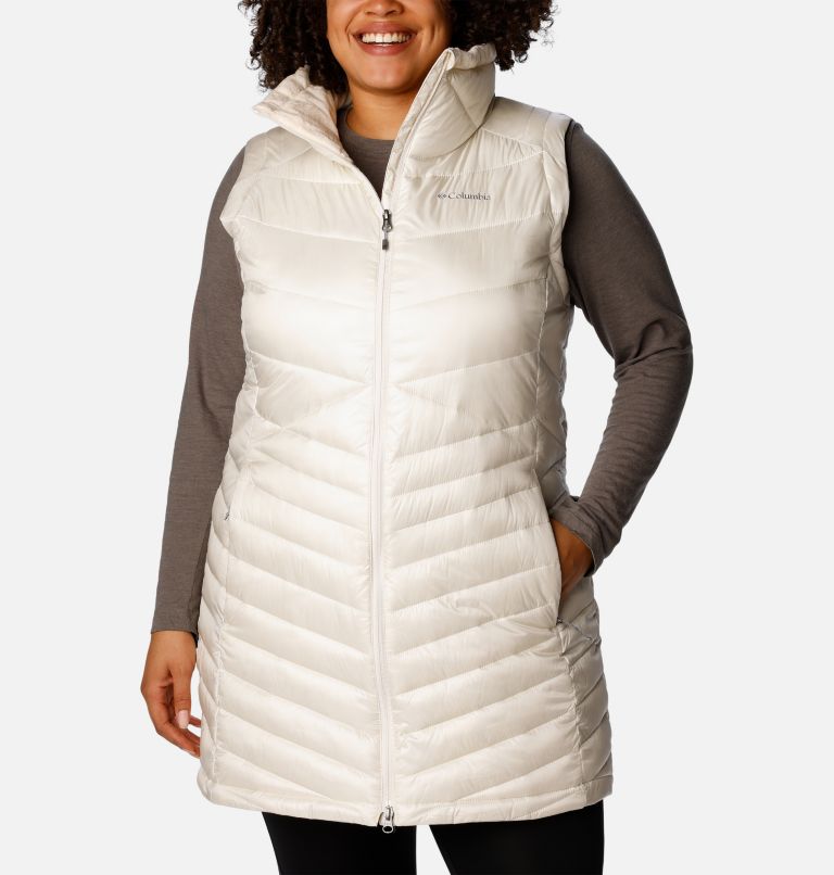 Women's Heavenly™ Long Vest Plus Size, Columbia Down Vest Women's