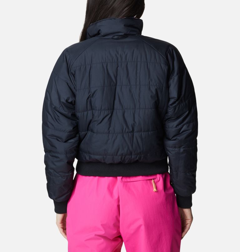 Women's Wintertrainer Interchange Jacket, Color: Fuchsia Fizz, Black, Bright Indigo, image 8