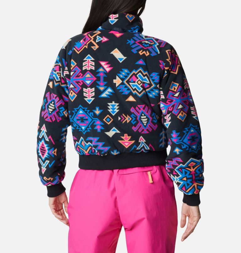 Women's Wintertrainer Interchange Jacket, Color: Fuchsia Fizz, Black, Bright Indigo, image 10