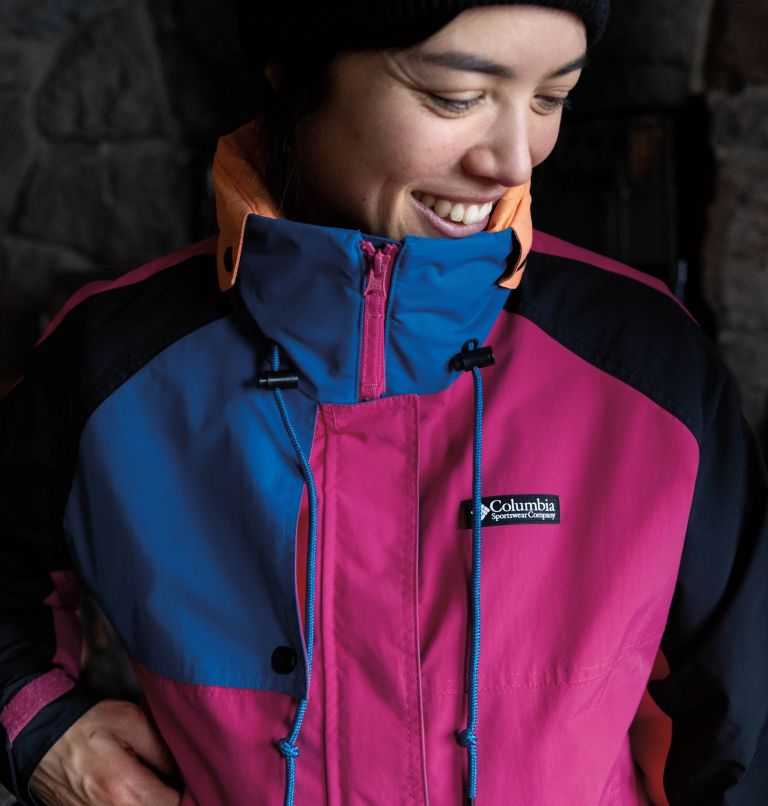 Women's Wintertrainer Interchange Jacket, Color: Fuchsia Fizz, Black, Bright Indigo, image 14