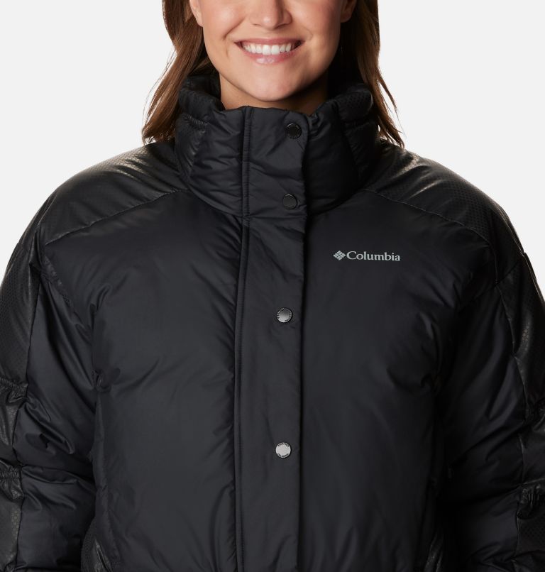 Columbia black hot sale bubble jacket