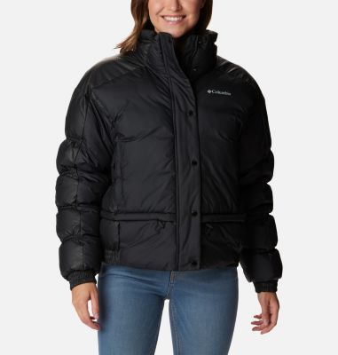 Women's black columbia on sale omni heat jacket