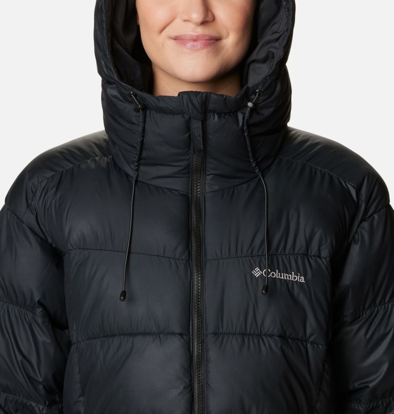 Long black columbia clearance jacket