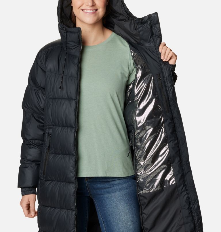 Long puffer north clearance face jacket