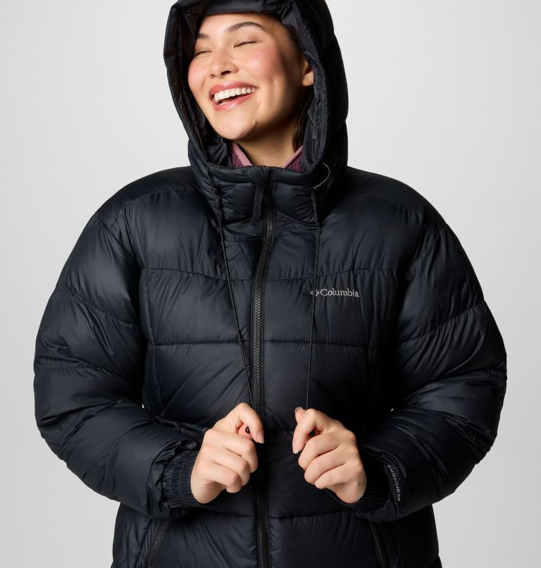 Black columbia puffer jacket best sale