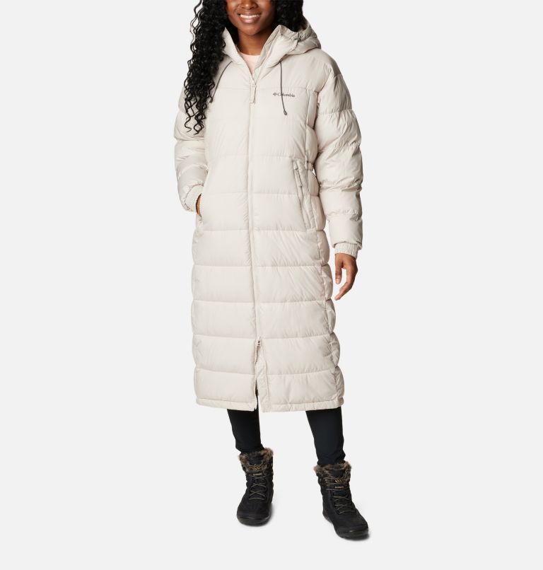 Long puffer hot sale women's jacket