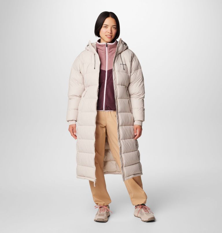 Women's Pike Lake II Long Puffer Jacket, Color: Dark Stone, image 9