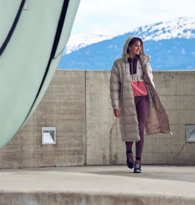 Women's Pike Lake II Long Puffer Jacket, Color: Dark Stone, image 12