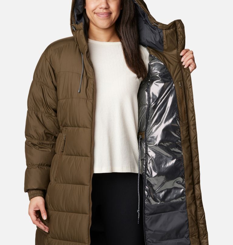 Pike Lake II Long Jacket | 319 | L, Color: Olive Green, image 5