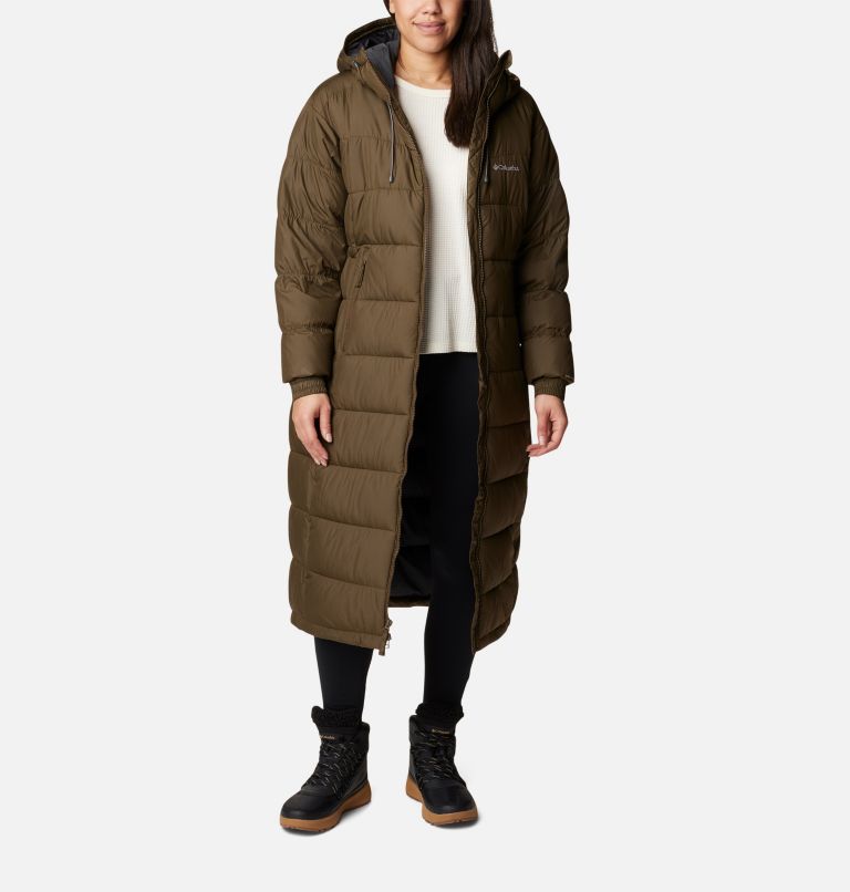Pike Lake II Long Jacket | 319 | L, Color: Olive Green, image 8