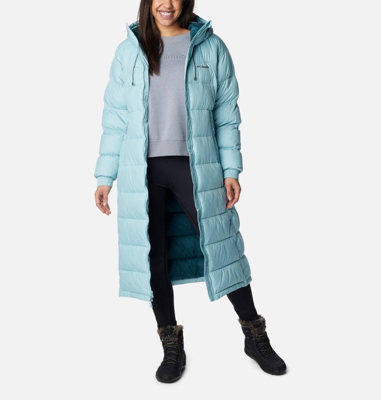 Crystal Longline Hooded Puffer Jacket