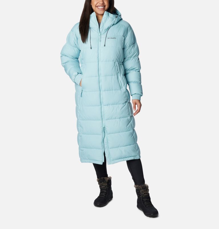 Columbia long hot sale puffer coat