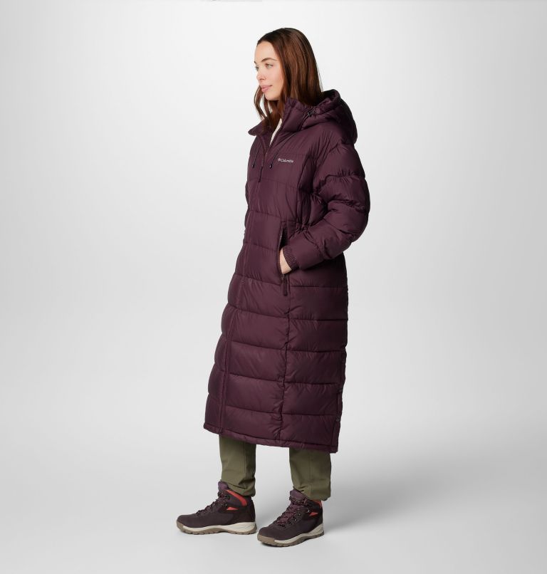 Women's Pike Lake II Long Puffer Jacket, Color: Moonvista, image 4