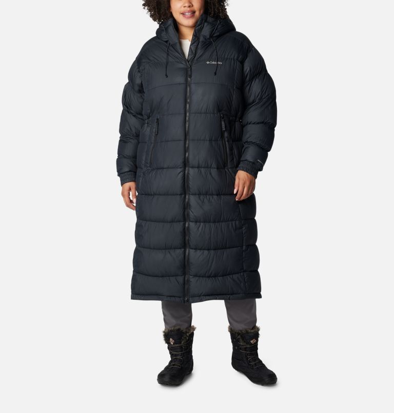 Women's Pike Lake II Long Jacket - Plus Size, Color: Black, image 1