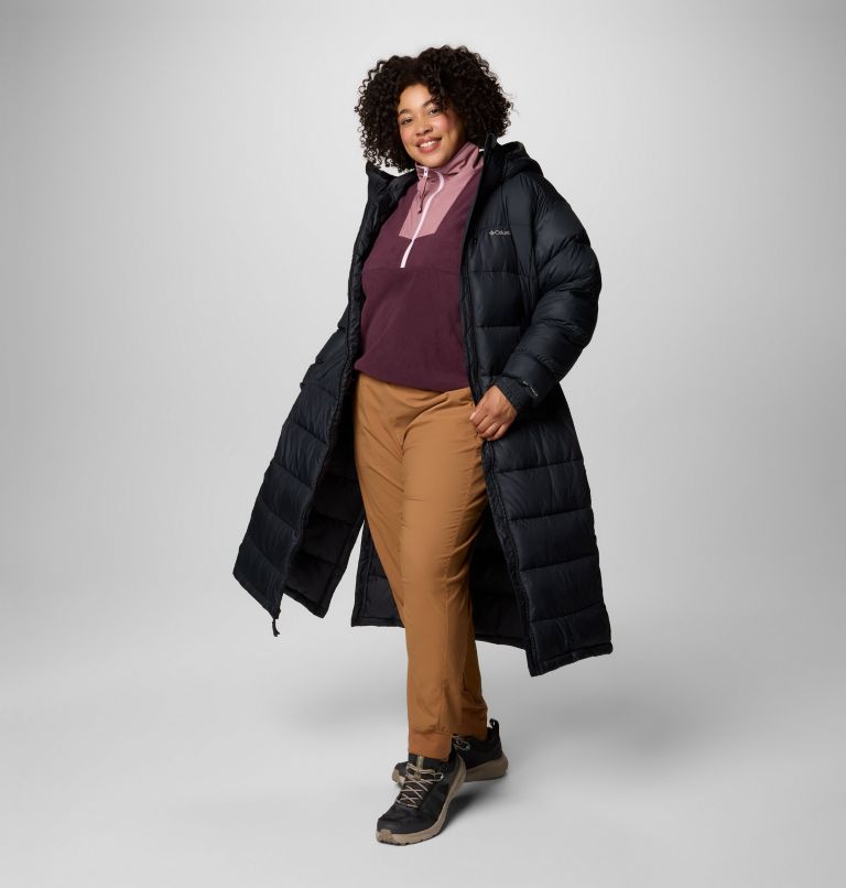 Manteau long Pike Lake II pour femmes – Grandes tailles, Color: Black, image 3