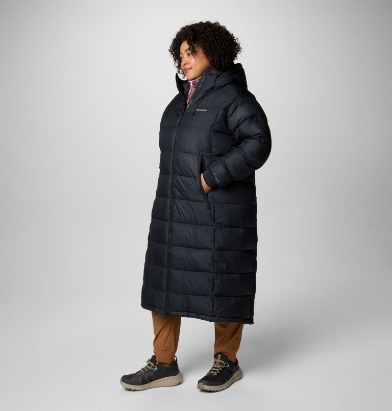 Manteau long Pike Lake II pour femmes – Grandes tailles, Color: Black, image 4