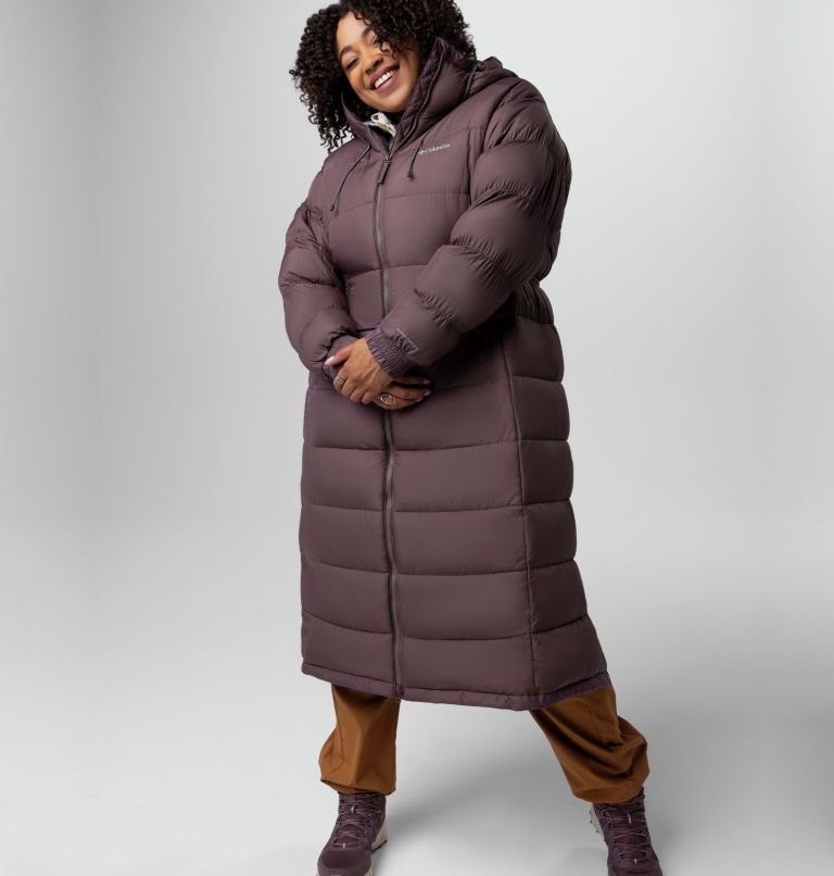 Thumbnail: Women's Pike Lake II Long Jacket - Plus Size, Color: Basalt, image 9