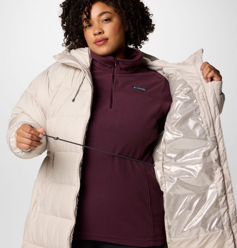 Women's Pike Lake II Long Jacket - Plus Size, Color: Dark Stone, image 7
