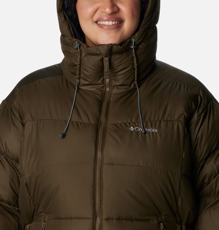 Women's Pike Lake II Long Jacket - Plus Size, Color: Olive Green, image 4