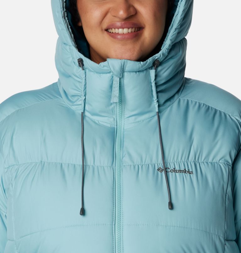 Women's Pike Lake II Long Jacket - Plus Size, Color: Aqua Haze, image 4