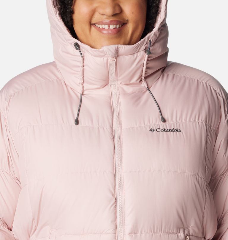 Columbia Women's Pike Lake II Long Jacket - Plus Size - 1x - Pink