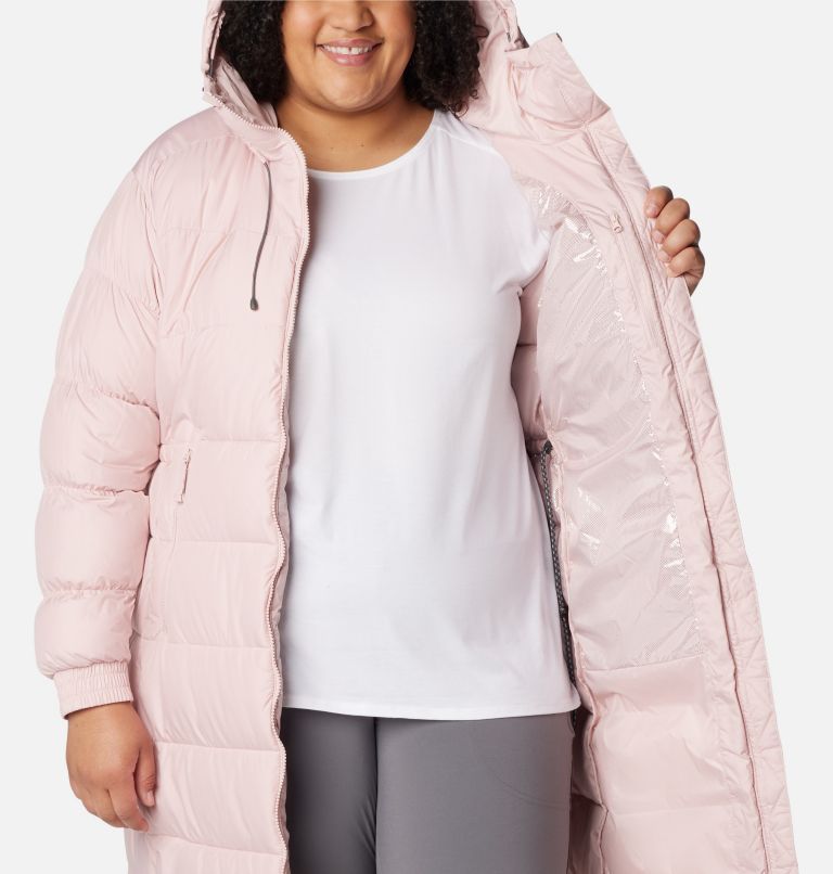 Columbia pink puffer sales jacket