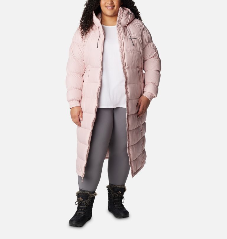 Plus size long outlet puffer jacket