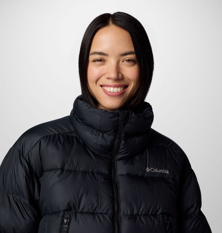 Women's Pike Lake II Cropped Puffer Jacket, Color: Black, image 5