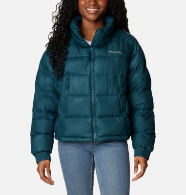 Columbia oyanta long hybrid quilted best sale hooded water resistant midweight puffer jacket