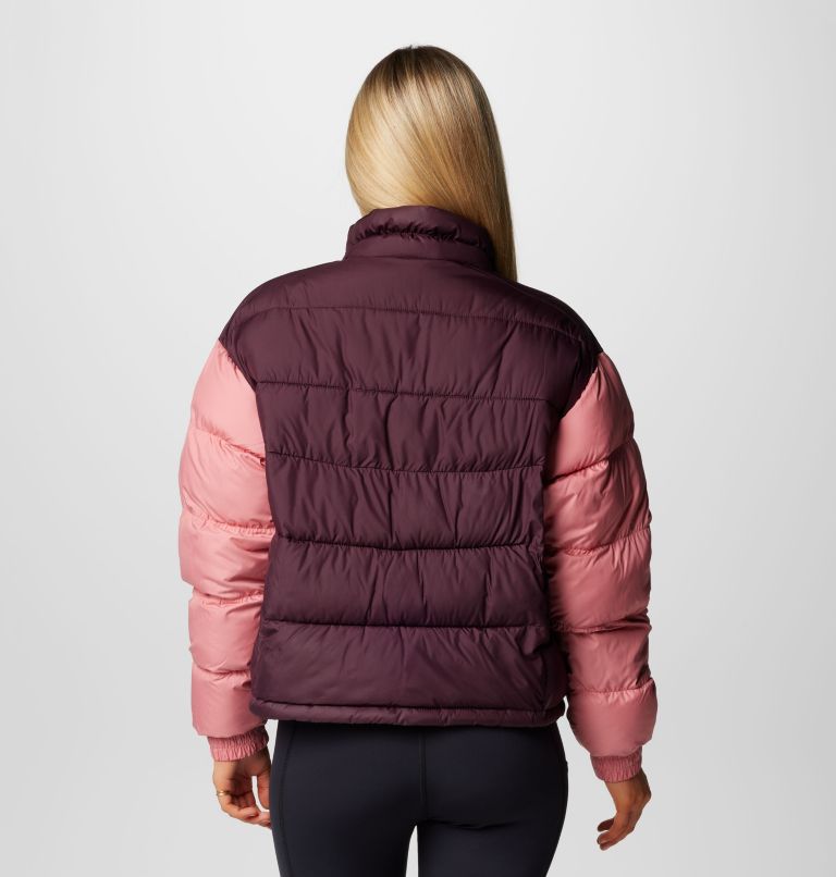 Pike Lake II gecroppte Puffer-Jacke für Frauen, Color: Moonvista, Pink Agave, image 2