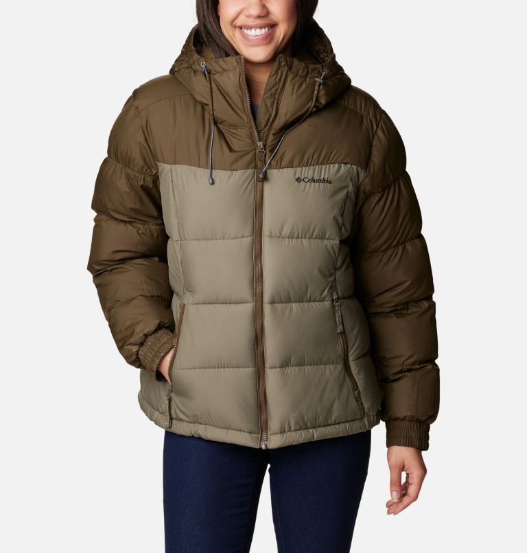 Women's Pike Lake II Insulated Jacket, Color: Olive Green, Stone Green, image 1