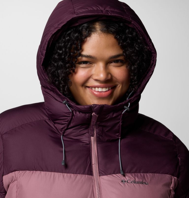 Women's Pike Lake II Insulated Jacket - Plus Size, Color: Moonvista, Fig, image 4