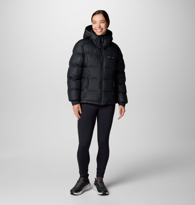 Women's Pike Lake II Insulated Hooded Puffer Jacket, Color: Black, image 3