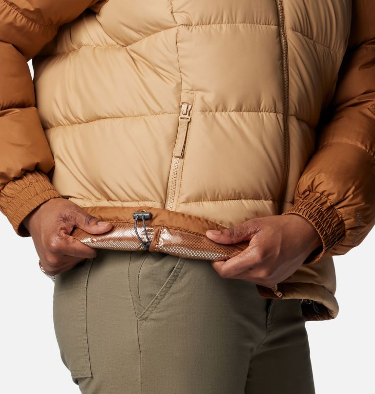 Chaqueta acolchada con capucha y aislamiento Pike Lake II para mujer, Color: Camel Brown, Canoe, image 7