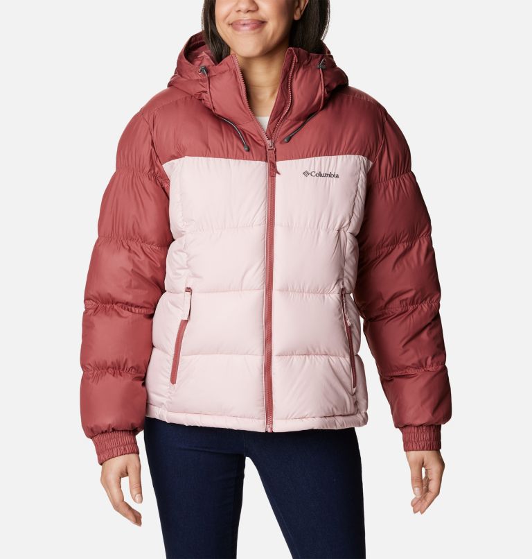 Women's Pike Lake II Hooded Puffer Jacket, Color: Beetroot, Dusty Pink, image 1