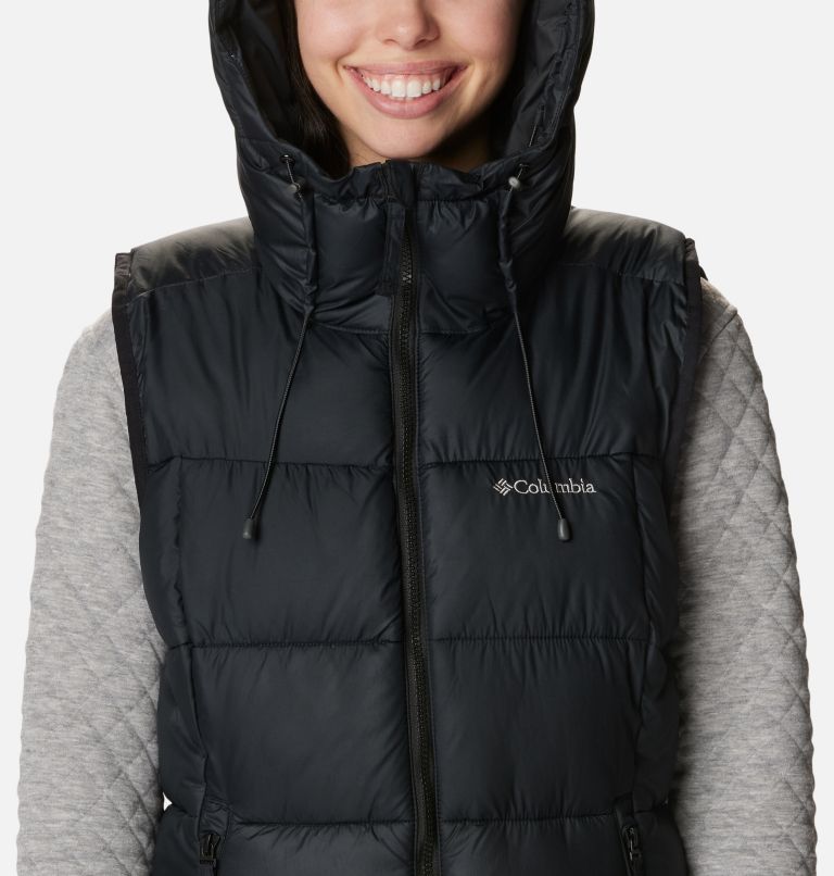 Thumbnail: Women's Pike Lake II Insulated Vest, Color: Black, image 4