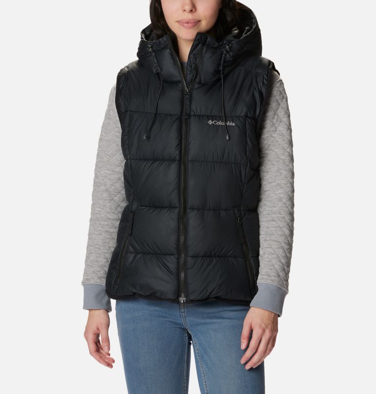 Women's Pike Lake II Insulated Vest, Color: Black, image 1