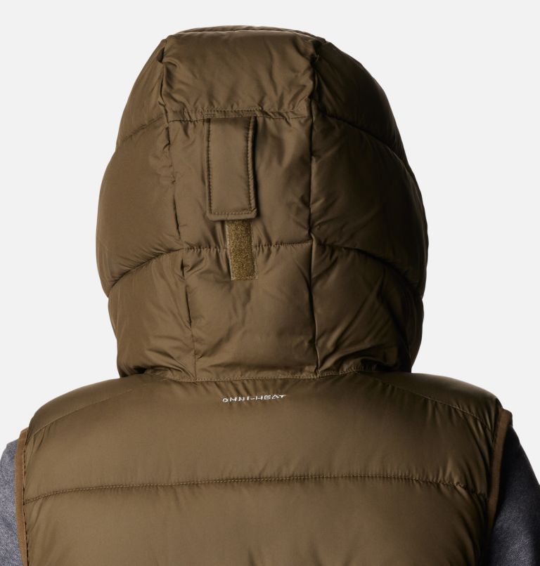 Women's Pike Lake II Insulated Vest, Color: Olive Green, image 7