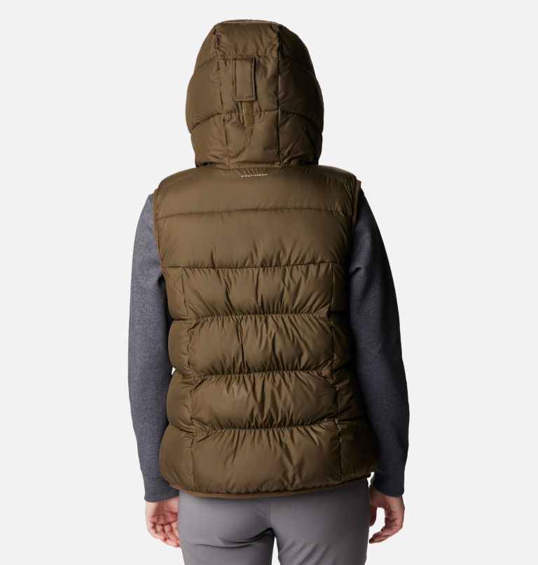 Women's Pike Lake II Insulated Vest, Color: Olive Green, image 2