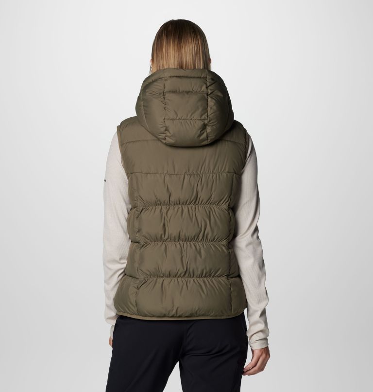 Women's Pike Lake II Insulated Vest, Color: Stone Green, image 2