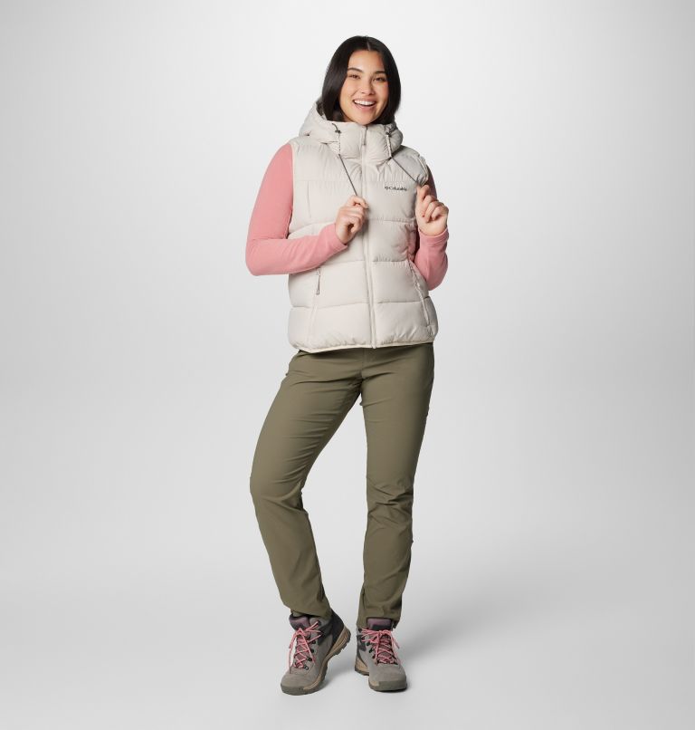 Women's Pike Lake II Insulated Puffer Bodywarmer, Color: Dark Stone, image 3