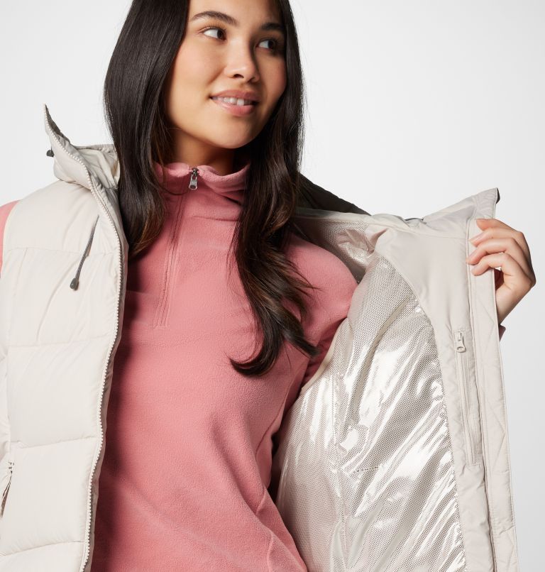 Women's Pike Lake II Insulated Puffer Bodywarmer, Color: Dark Stone, image 6