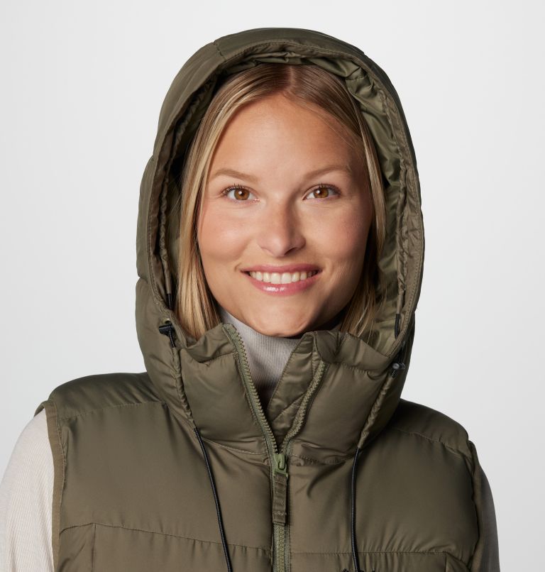 Chaleco acolchado con aislamiento Pike Lake II para mujer, Color: Stone Green, image 5