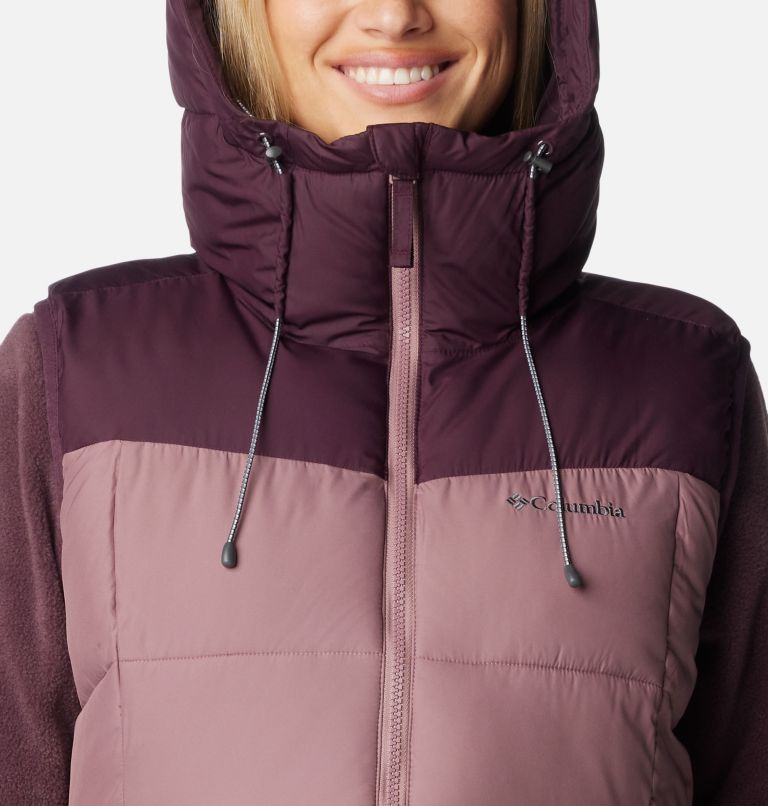 Pike Lake II Insulated Vest, Color: Fig, Moonvista, image 4
