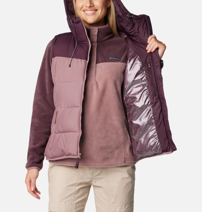 Pike Lake II Insulated Vest, Color: Fig, Moonvista, image 5