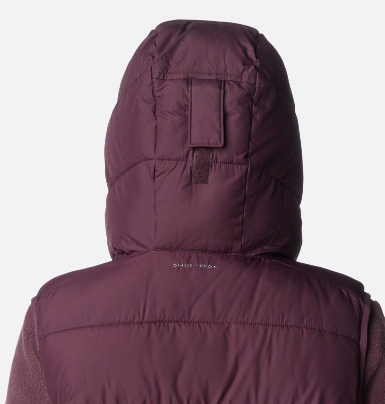Pike Lake II Insulated Vest, Color: Fig, Moonvista, image 7